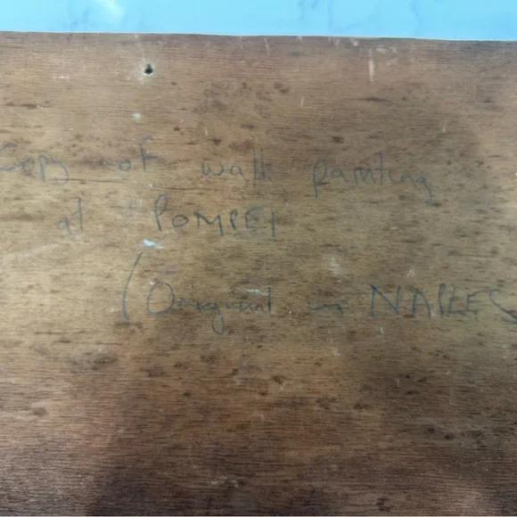 Vintage Cherub and Animal Art Panel - Picture 6 of 6